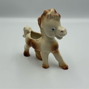 EUC Vintage Rempel Enterprises Ceramic Frisky The Horse Pony Brown